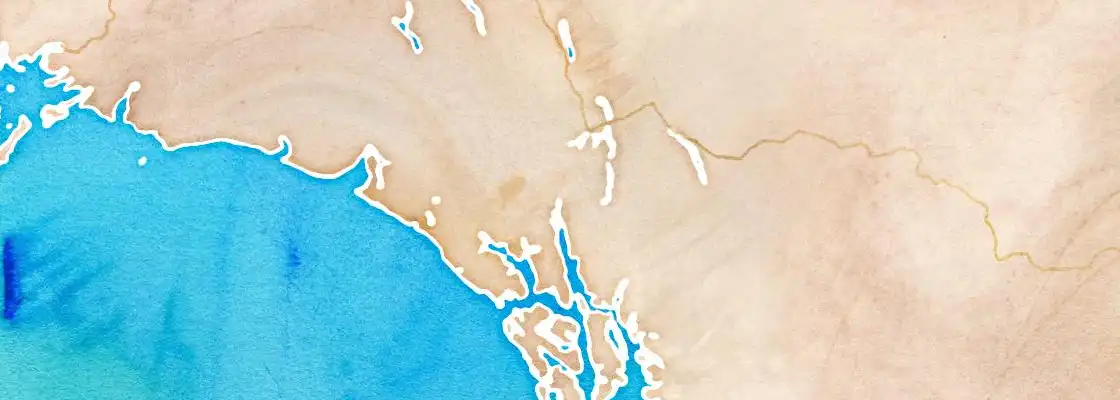 Map of Skagway port area