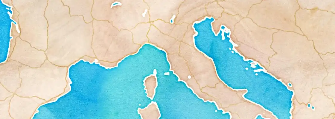 Map of Florence port area