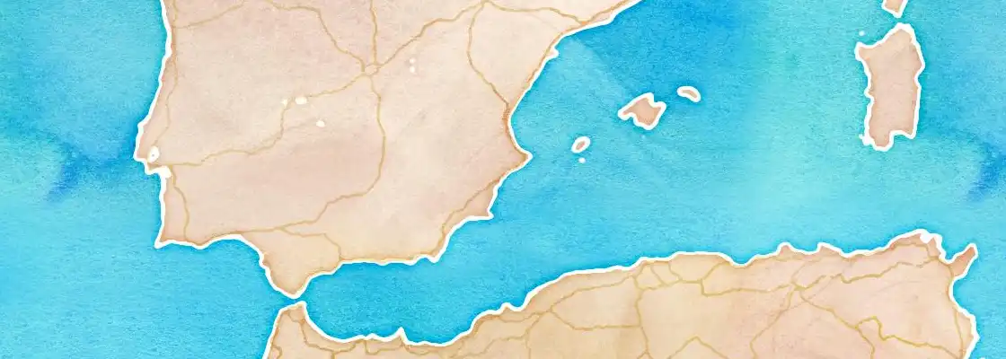 Map of Alicante port area