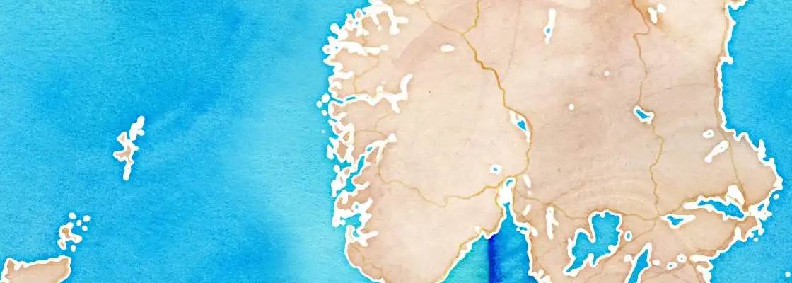 Map of Eidfjord port area