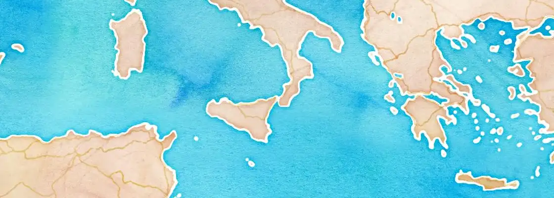 Map of Taormina port area