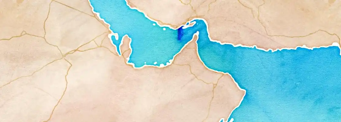 Map of Abu Dhabi port area