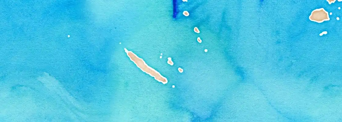 Map of Lifou port area