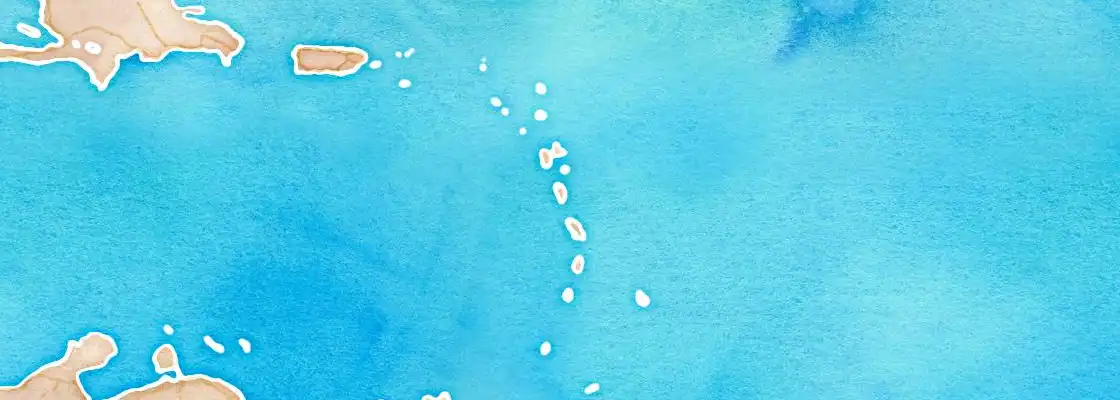 Map of Roseau port area