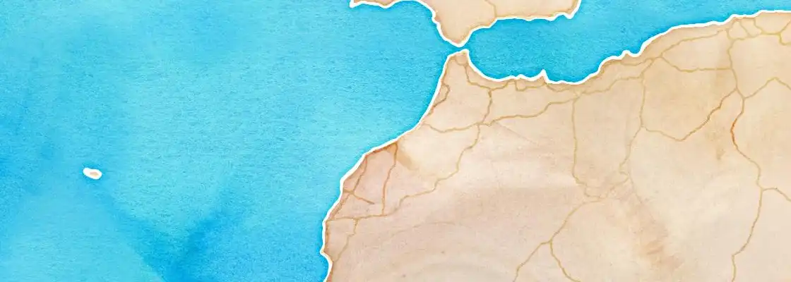 Map of Casablanca port area
