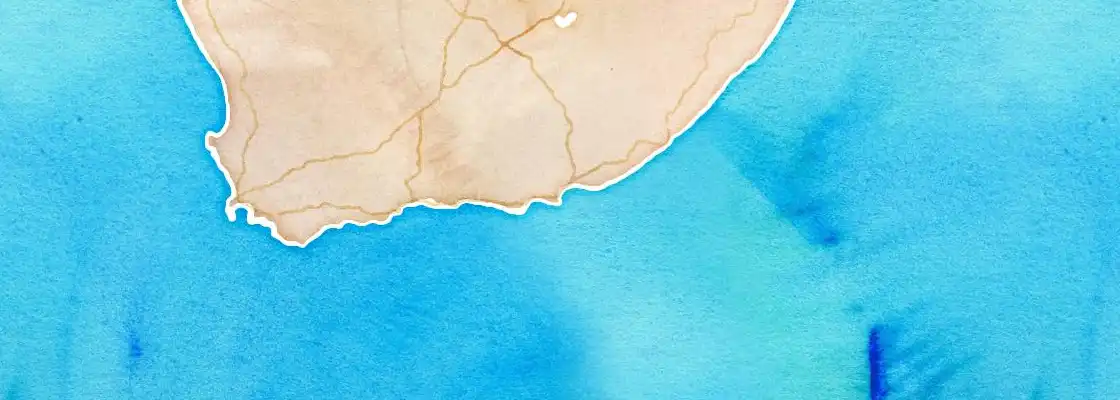 Map of Port Elizabeth port area