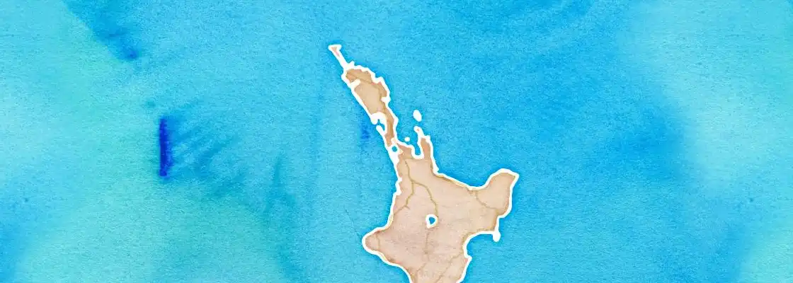 Map of Auckland port area