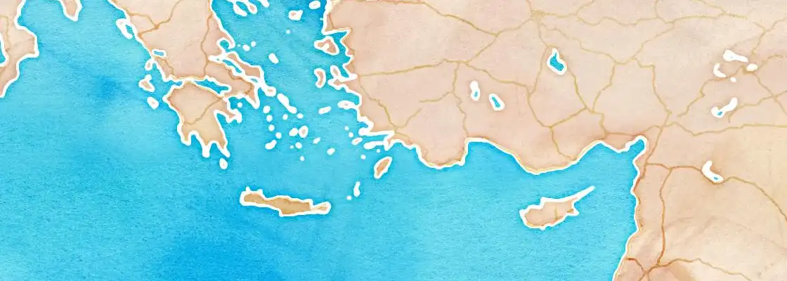 Map of Marmaris port area
