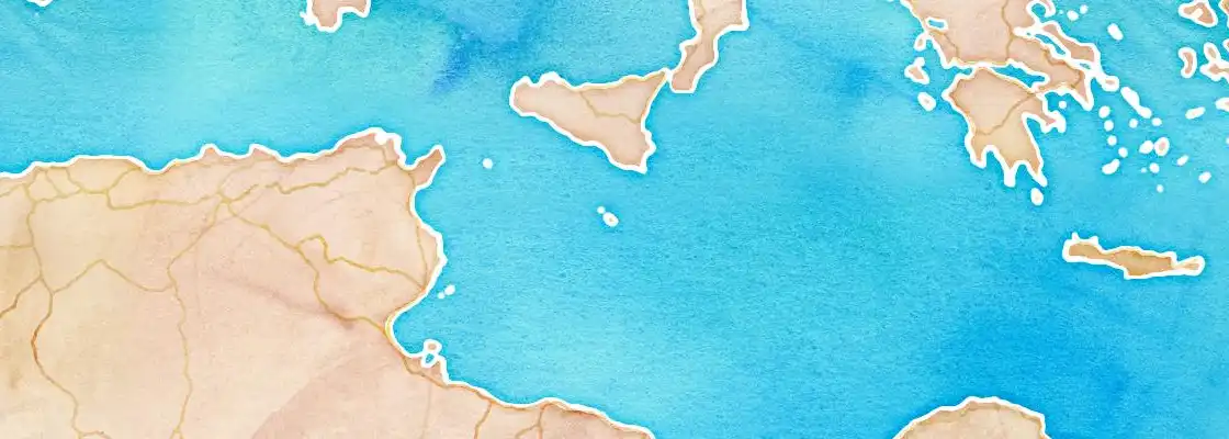 Map of Valletta port area