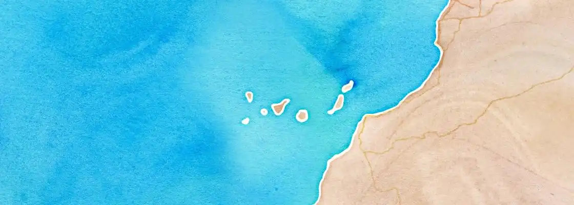 Map of Tenerife port area