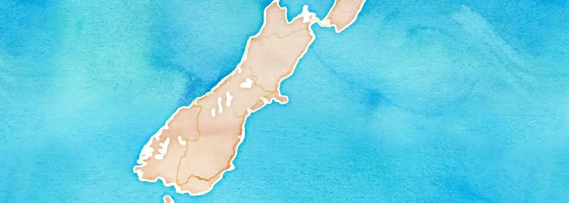 Map of Akaroa port area