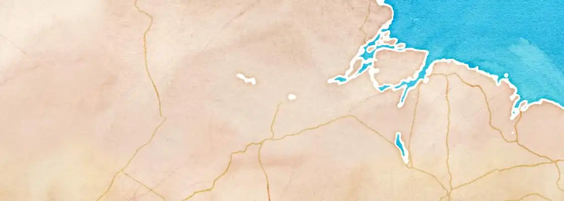 Map of Santarem port area