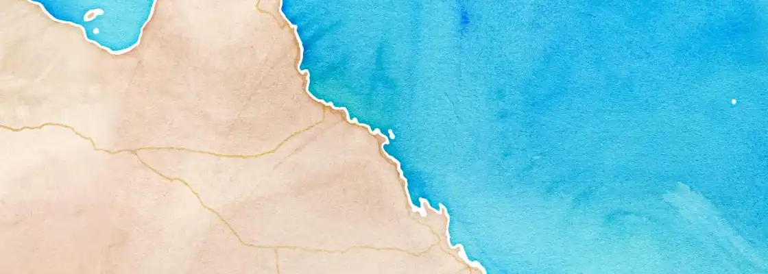 Map of Airlie Beach port area