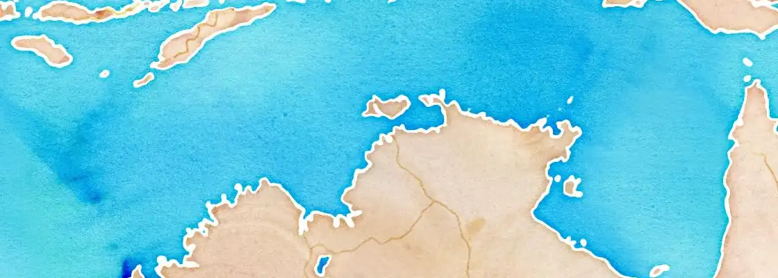 Map of Darwin port area