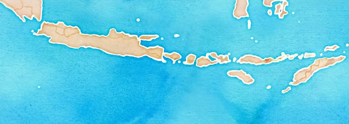 Map of Benoa port area