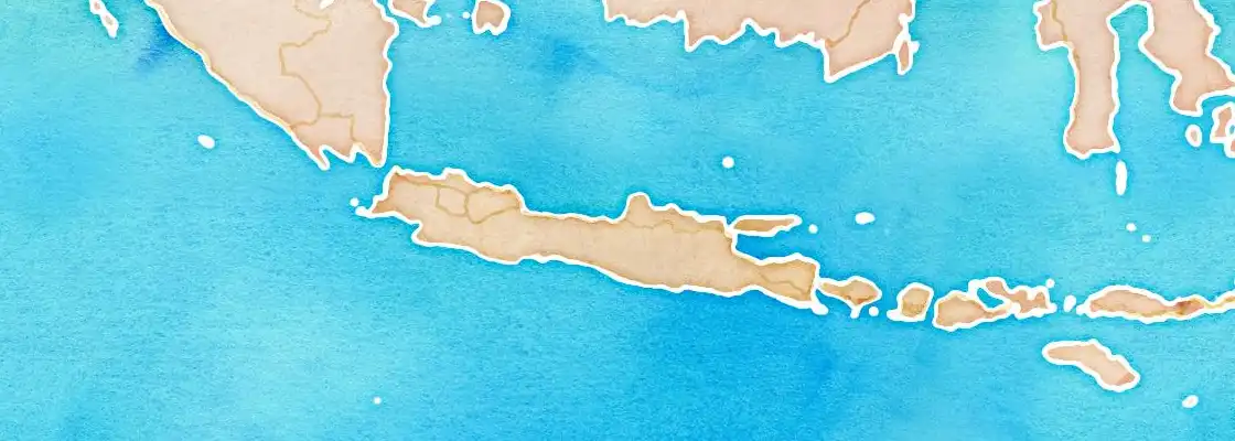 Map of Semarang port area