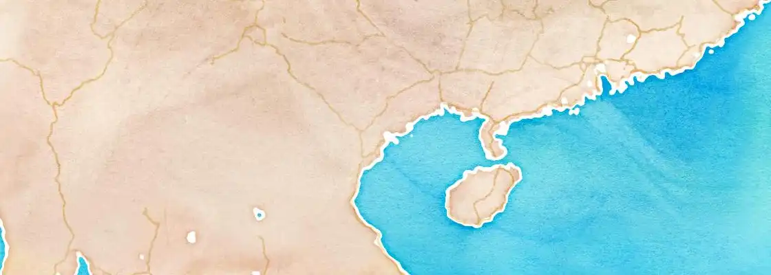 Map of Hanoi, Vietnam port area