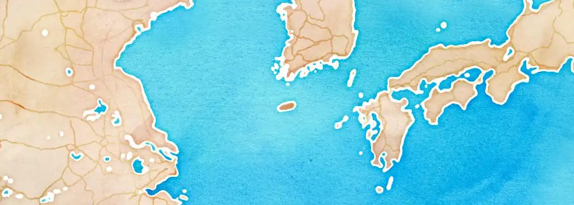 Map of Cheju City port area