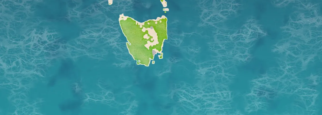 Map of Port Arthur port area