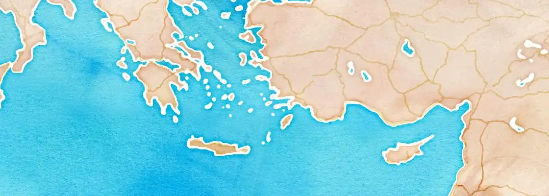 Map of Bodrum port area