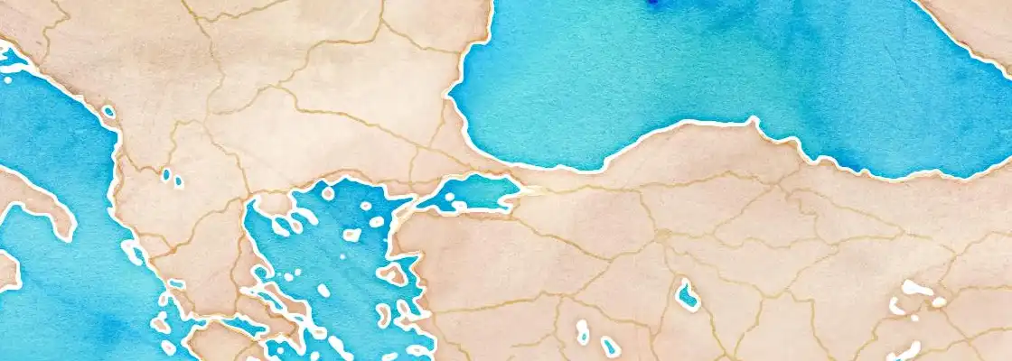 Map of Istanbul port area