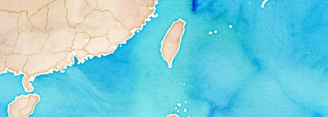 Map of Kaohsiung port area