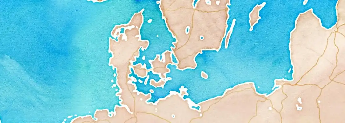 Map of Copenhagen port area