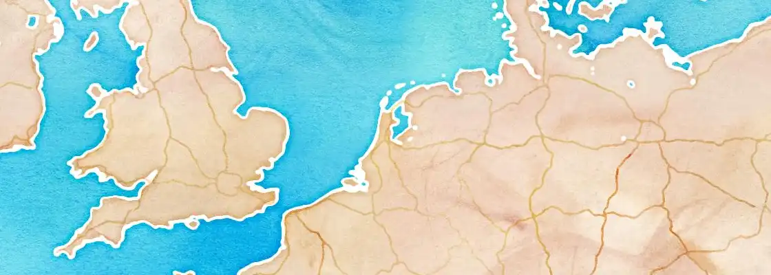 Map of Amsterdam port area