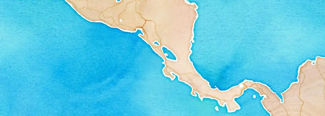 Map of San Juan del Sur port area