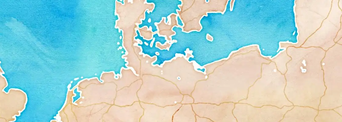 Map of Berlin port area