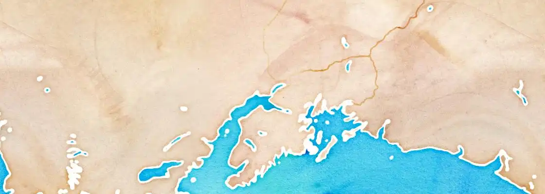 Map of Anchorage port area