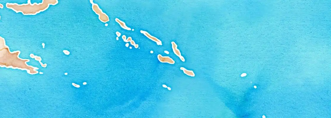 Map of Guadalcanal port area