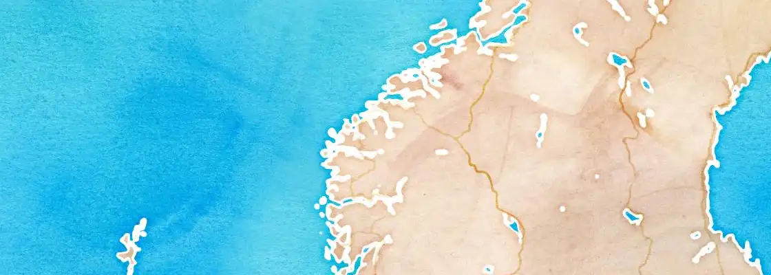 Map of Hellesylt port area
