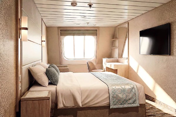 Example outside cabin: Premium Oceanview