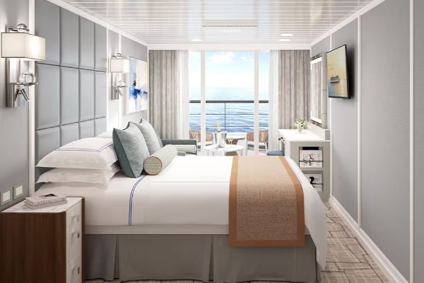 Example balcony cabin