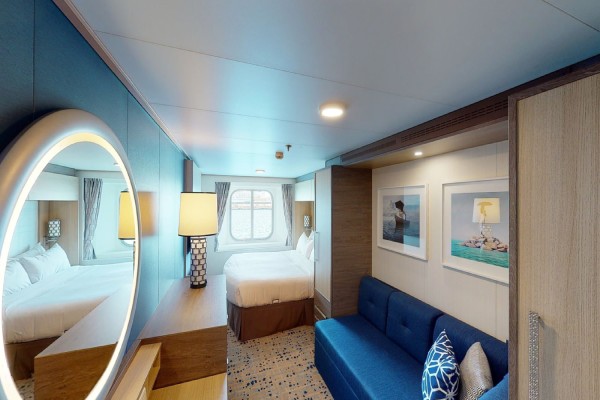 Example outside cabin: Standard Ocean View