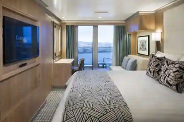 Example balcony cabin