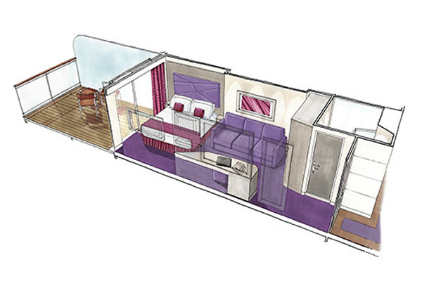 Example suite cabin