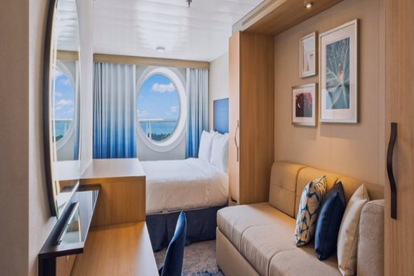 Example outside cabin: Standard Ocean View