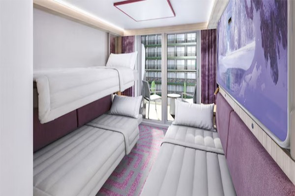 Example balcony cabin