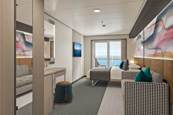 Example balcony cabin