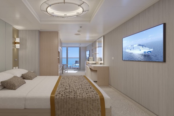 Example suite cabin: Reserve Collection Mini-Suite