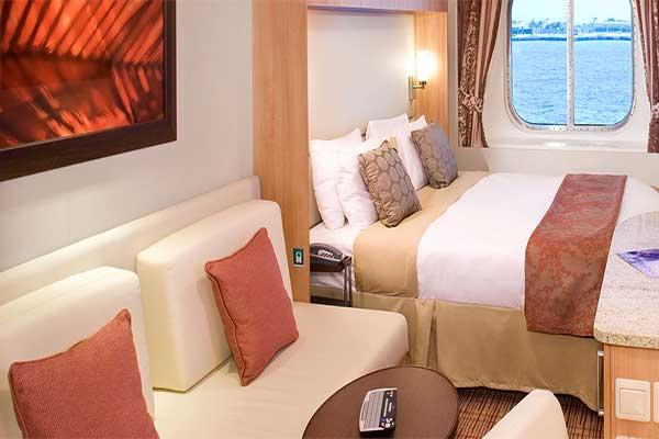 Example outside cabin: Ocean View