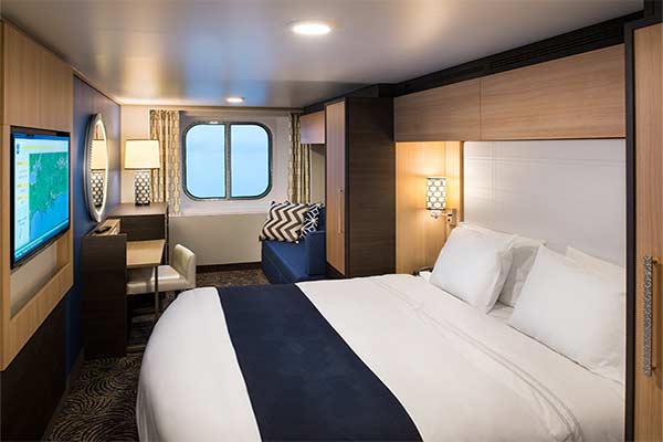 Example outside cabin: Standard Ocean View